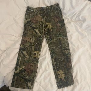 Mossy Oak Realtree Double-knee Stitched Camoflauge Cargo Pants